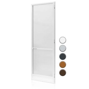 Insect screen door – hinged