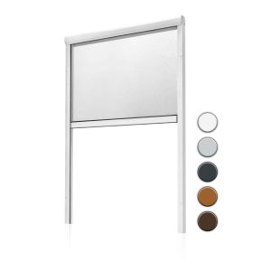 Insect screen window – roller blind